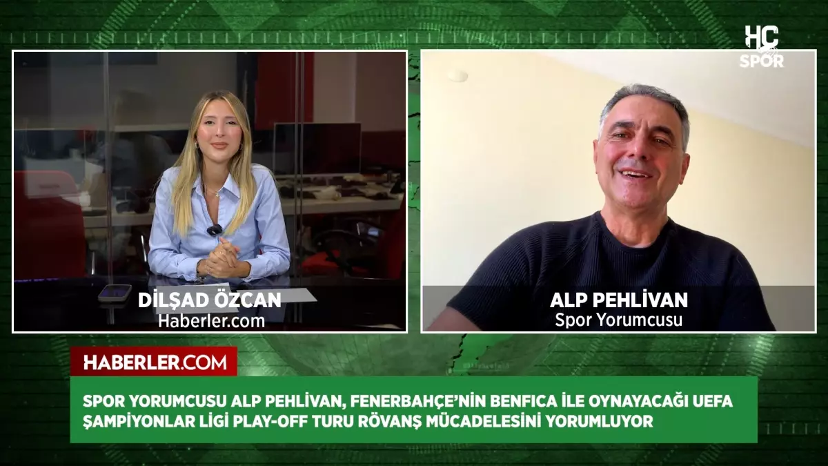 Alp Pehlivan: 'Fenerbahçe tempolu oyununu Benfica'ya yansıtabilirse galip gelebilir'
