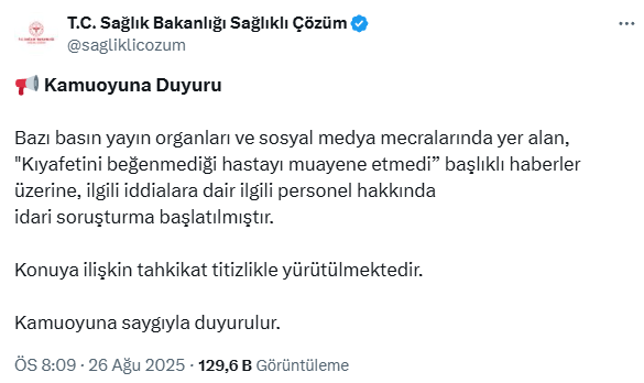 devlet hastanesindeki skandal goruntu bakanligi 18984673 2263 m
