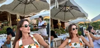 Fahriye Evcen'in tatil paylaşımları sosyal medyayı salladı