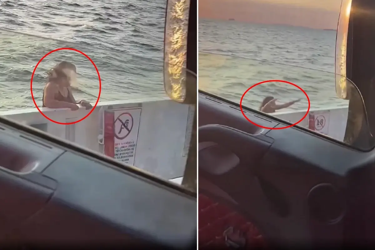 Genç kadın feribottan atlayarak intihar etti