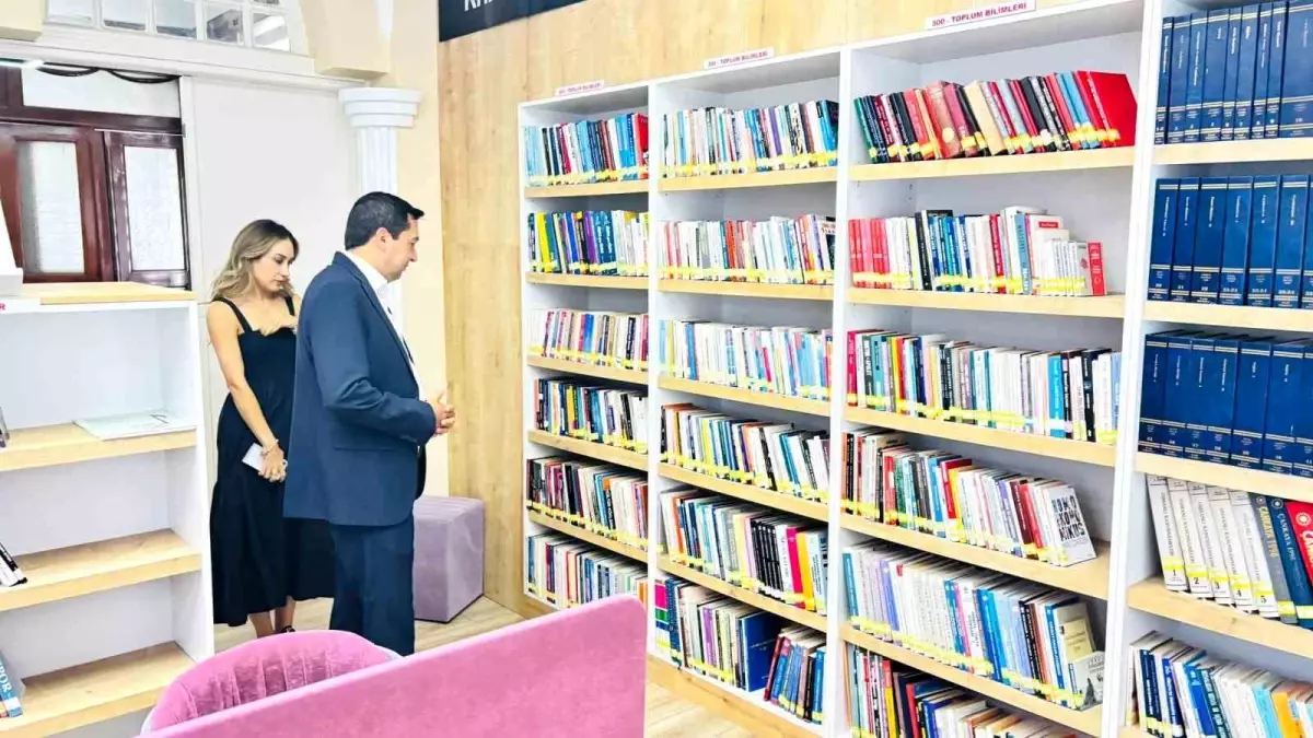 Havran Kaymakamı Kütüphane Ziyareti Gerçekleştirdi