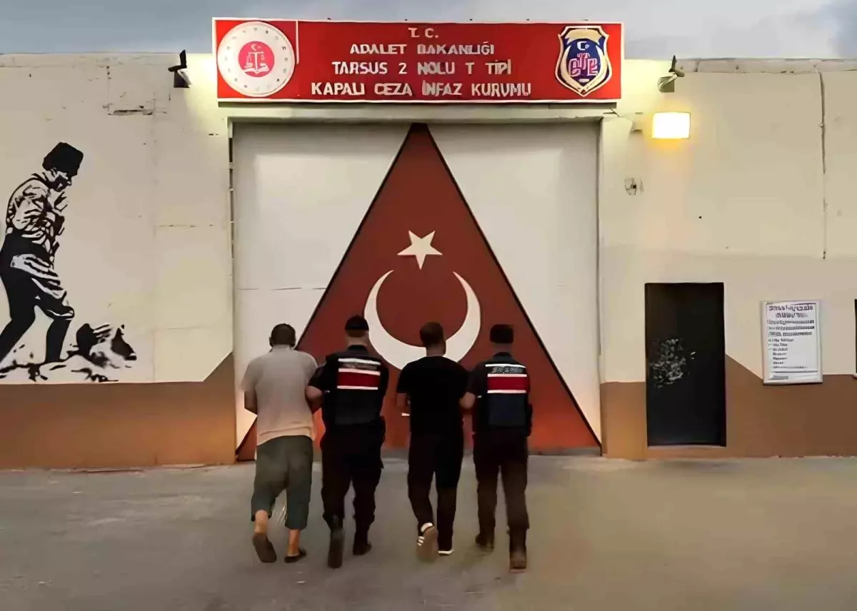 Mersin'de 2 Ton Bakır Kablo Çalan İki Şüpheli Yakalandı