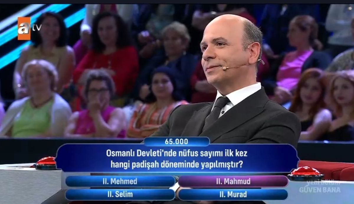 Osmanlı Devleti'nde nüfus sayımı ilk kez hangi padişah döneminde yapılmıştır?