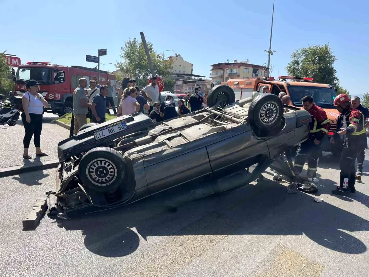 Aydın&apos;da Trafik Kazası: 2 Yaralı