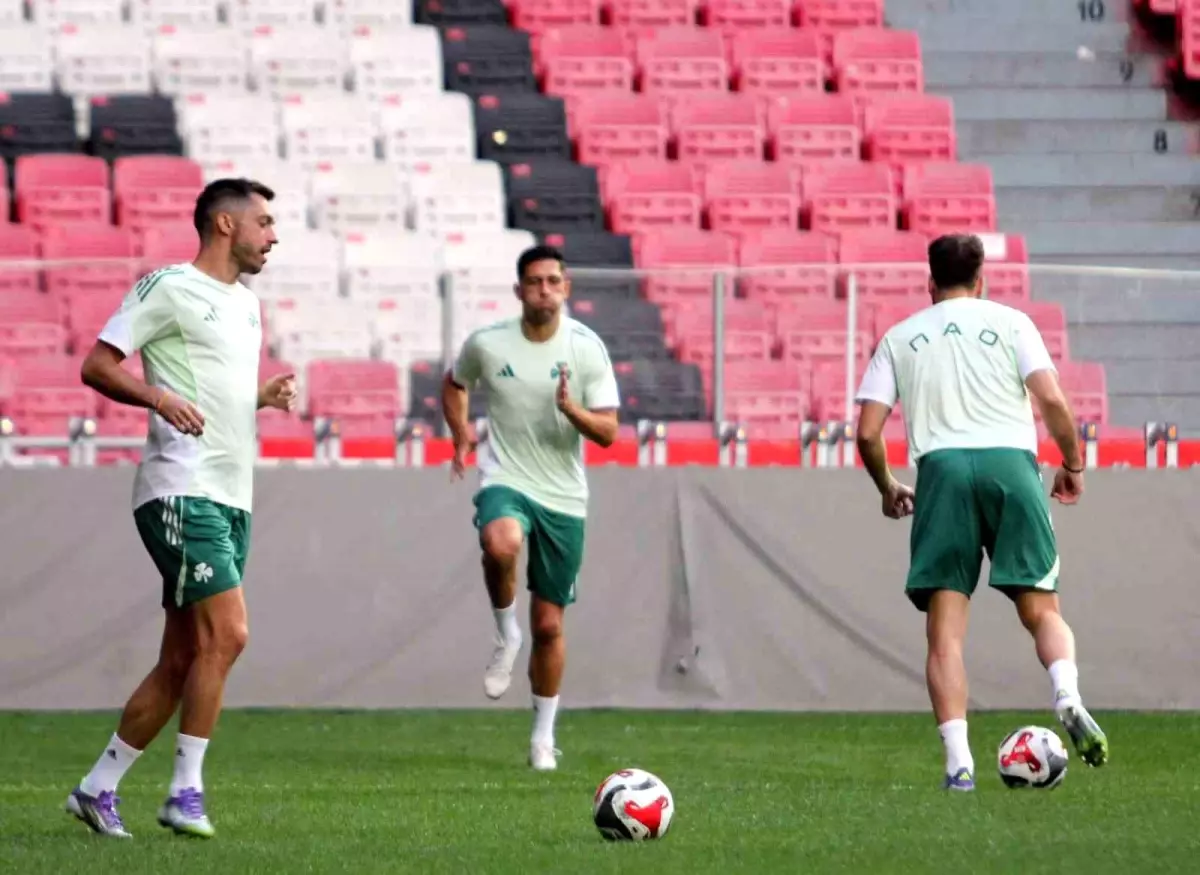 Panathinaikos, Samsun'da Rövanş Maçına Hazırlandı