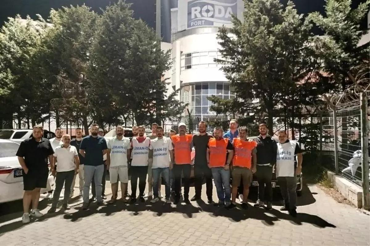 Gemlik Roda Limanı&apos;nda Sendikalaşma Süreci Sebebiyle İşten Çıkarılan İşçi Sayısı 31&apos;e Yükseldi