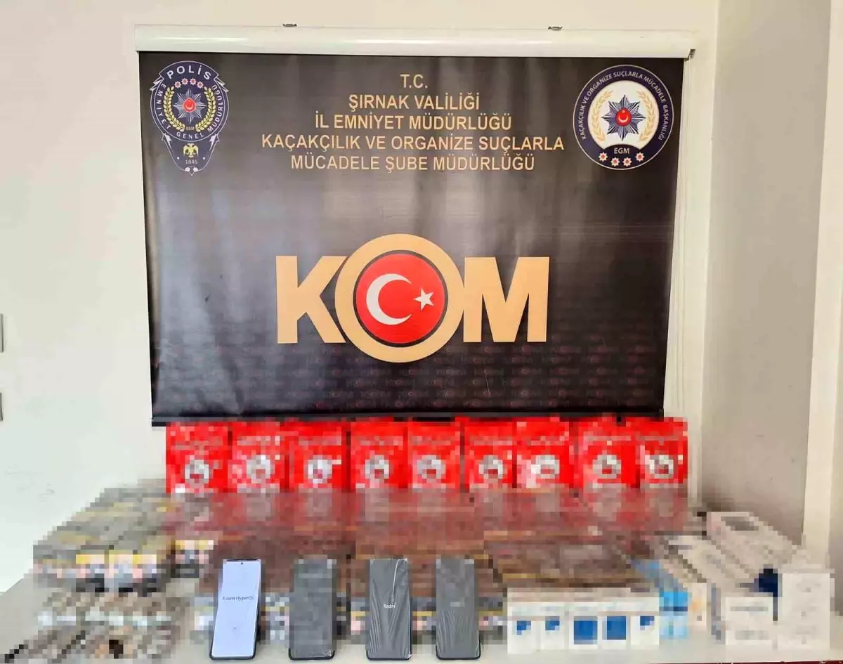 Şırnak'ta Kaçakçılık ve Narkotik Operasyonları: 35 Şüpheliye Yasal İşlem