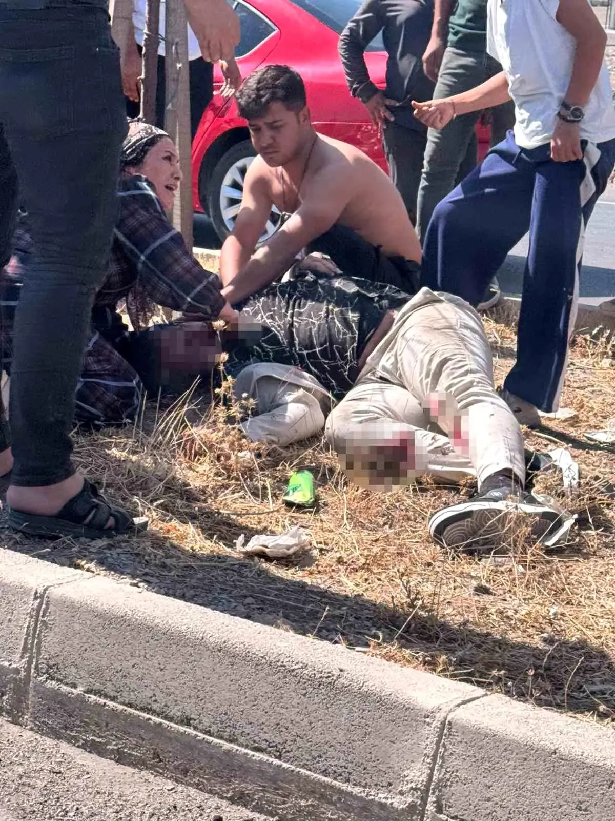 Şırnak'ta Yolcuya Aracın Çarpması Sonucu Ağır Yaralanma