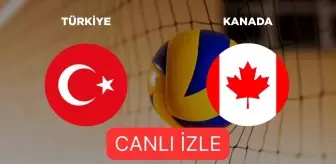 Türkiye Kanada voleybol maçı CANLI izle! Filenin Sultanları Türkiye Kanada maçı HD, donmadan, FULL izleme linki