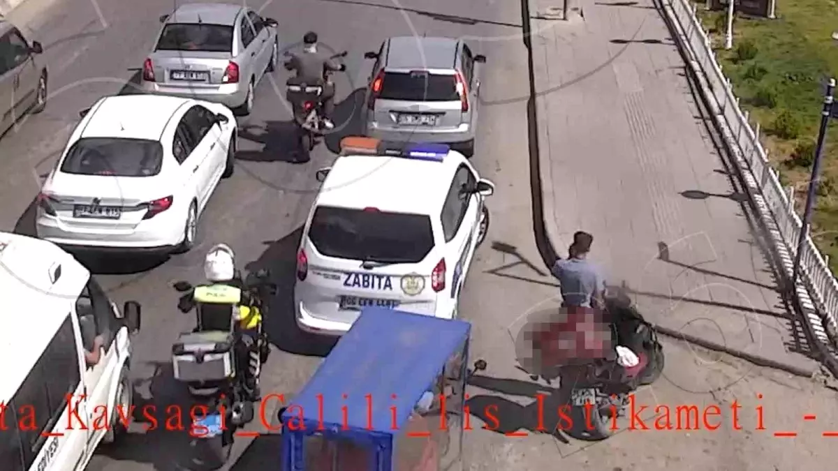 Kırıkkale'de Motosiklet Sürücüsüne 21 Bin Lira Ceza