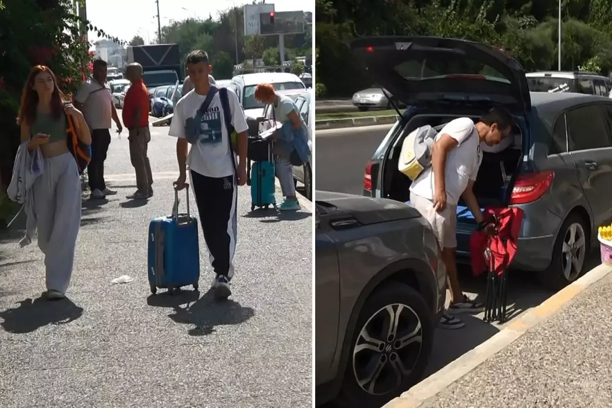 Yer: Antalya! 'Her şey dahil' tatil kabusa döndü, vatandaşlar oteli böyle terk etti
