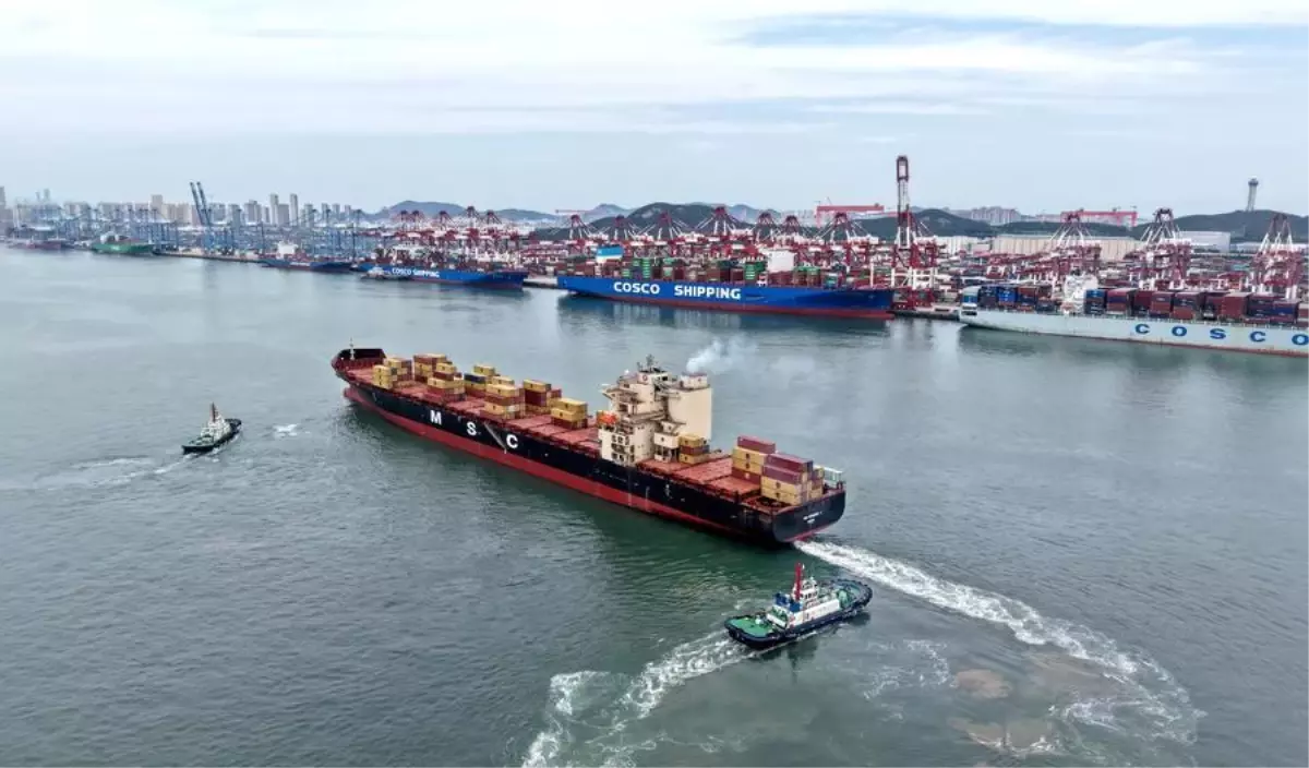 Qingdao Limanı, Şanghay İşbirliği Örgütü Ülkeleri Arasında Ticaret İşbirliğini Artırıyor