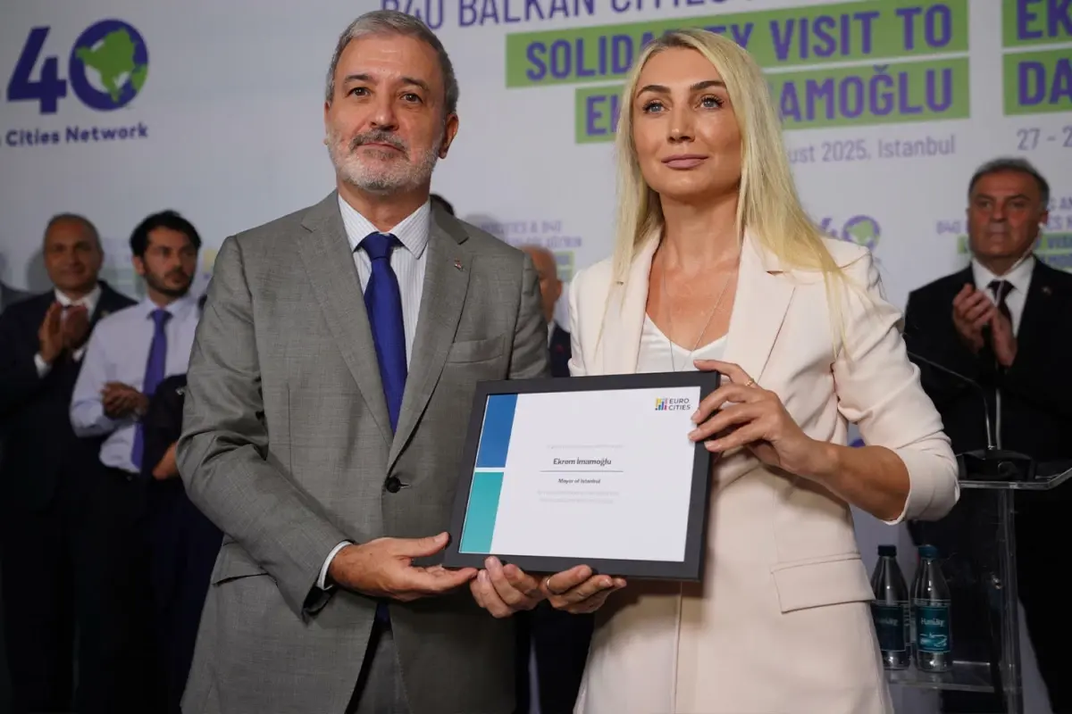 Avrupalı belediye başkanlarından İmamoğlu'na demokrasi ödülü