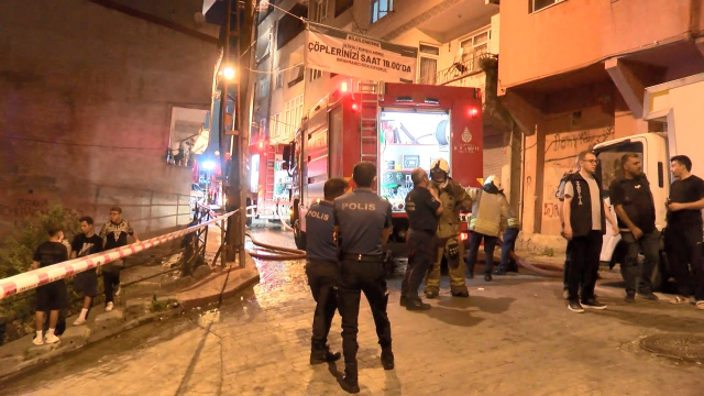 Fire and Gas Cylinder Explosion in Beyoğlu