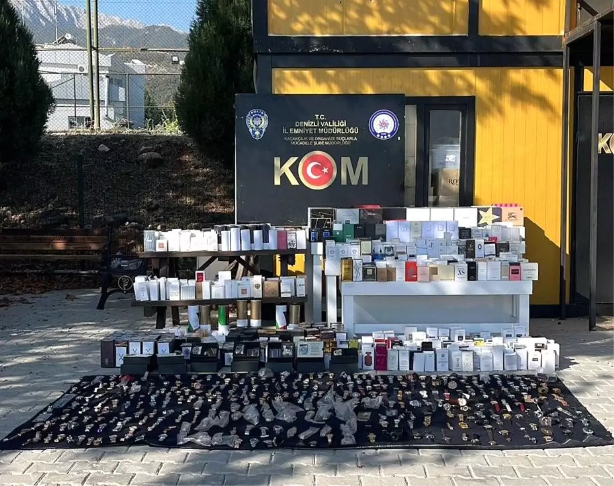 Denizli'de Kaçak Eşya Operasyonu