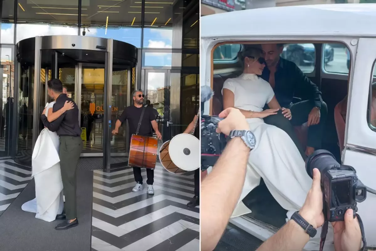 Eda Erol bu akşam evleniyor! Damat gelin evinden davul zurnayla aldı