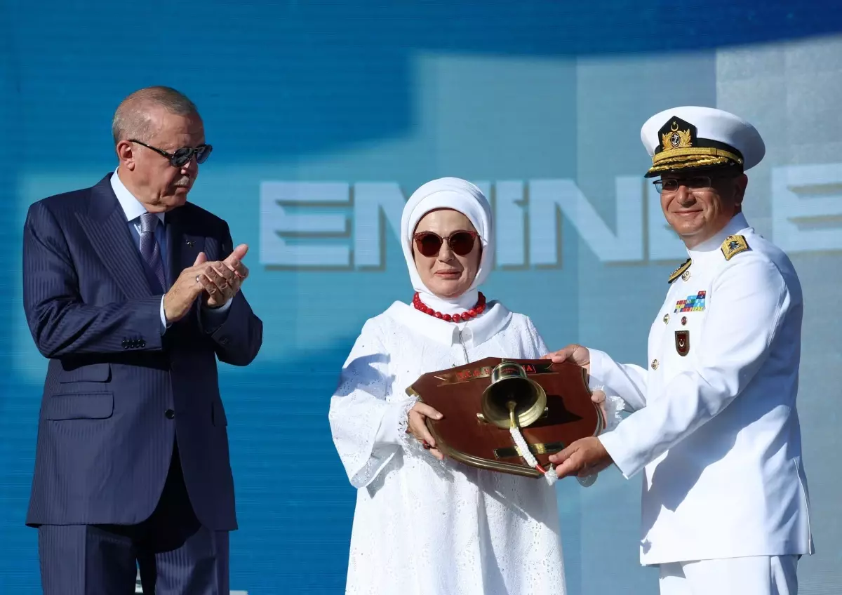 Emine Erdoğan, TEKNOFEST Mavi Vatan'a Katıldı