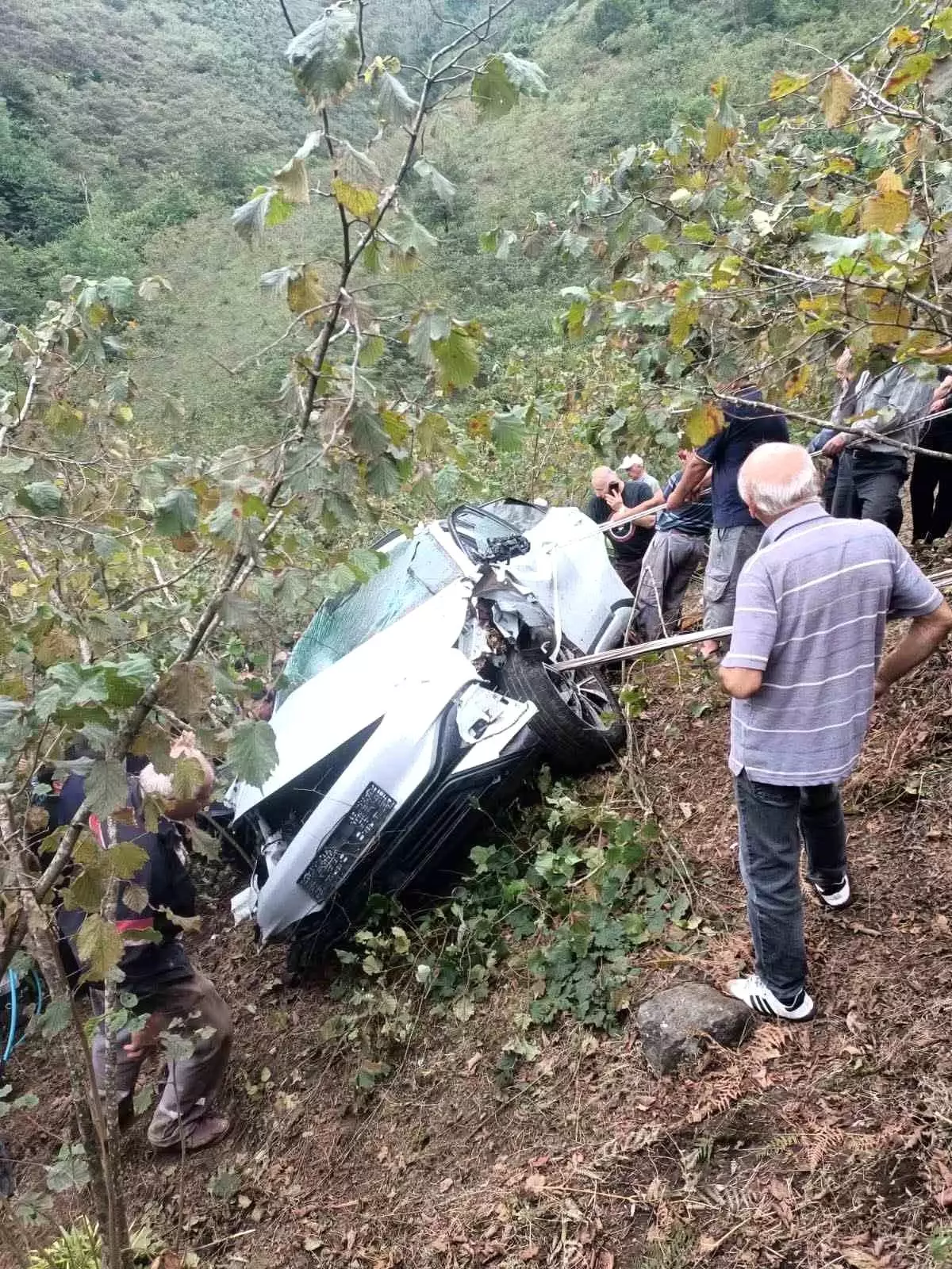Giresun'da Trafik Kazası: 1 Ölü, 2 Yaralı