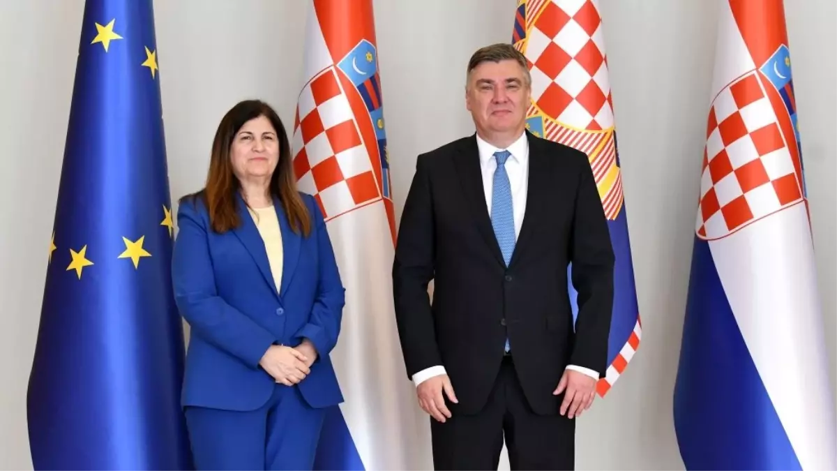 Hırvatistan Cumhurbaşkanı Milanovic'ten Filistin'in Tanınması Çağrısı