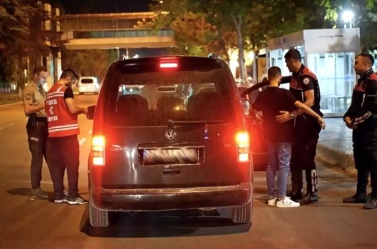 Isparta'da gece denetimi 345 şahıs ve 41 araç sorgulandı