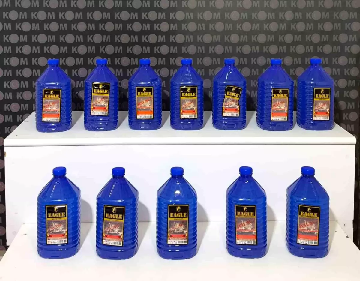 Kırıkkale'de Etil Alkol Operasyonu: 60 Litre Ele Geçirildi