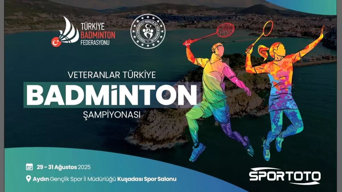 Kuşadası, Badminton Veteranlar Türkiye Şampiyonası'na Ev Sahipliği Yapacak