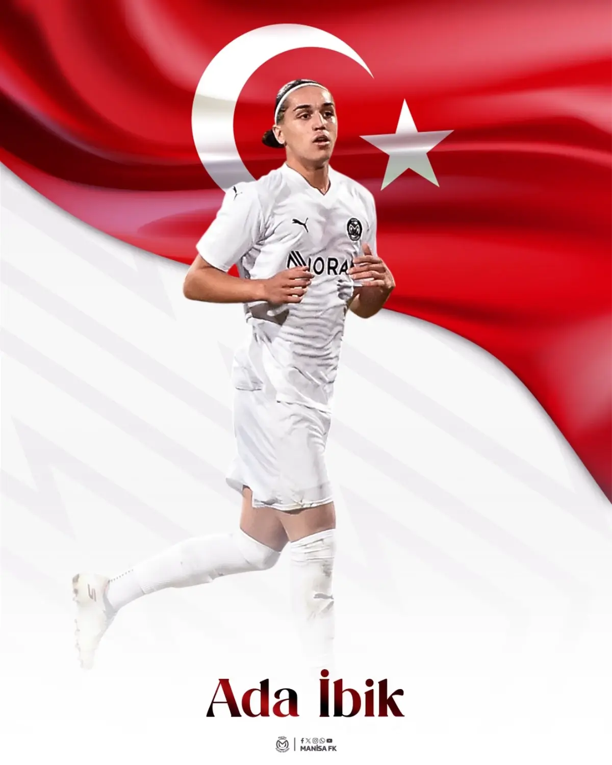 Manisa FK&apos;nın Genç Yıldızı Ada İbik U19 Milli Takımı&apos;na Davet Edildi