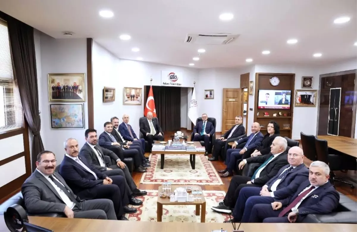 Merkez Bankası Başkanı Karahan, ATO&apos;yu Ziyaret Etti