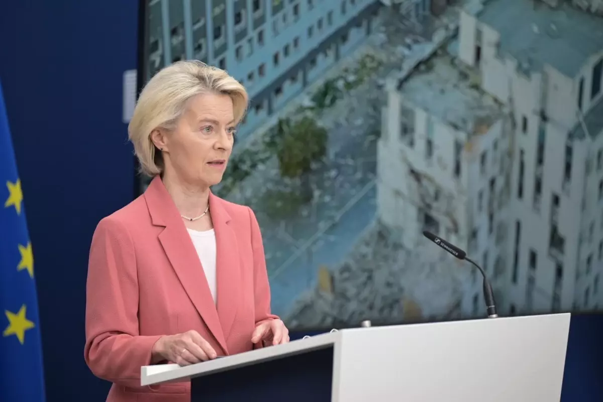 AB Komisyonu Başkanı von der Leyen: Rusya&apos;nın Kiev Saldırısı Terörizm Gösteriyor