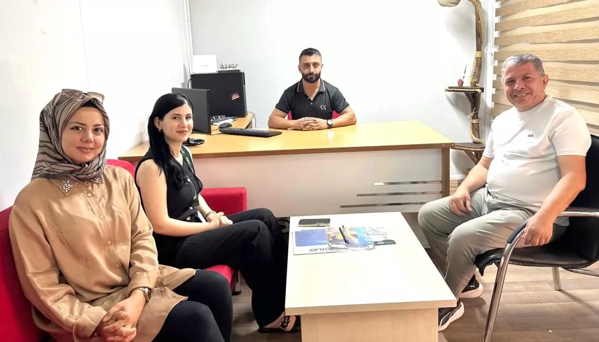 Yeşilay Adıyaman Şubesi, İHA'yı Ziyaret Etti