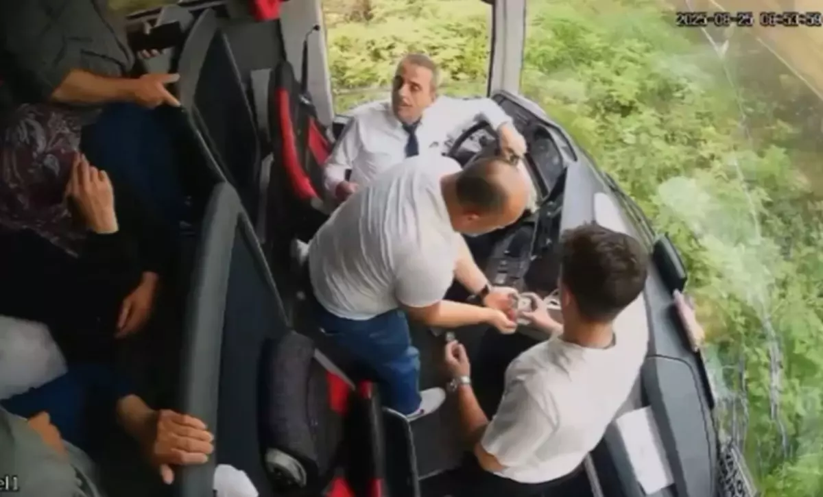 Samsun'daki Otobüs Kazasında Yeni Görüntüler Ortaya Çıktı