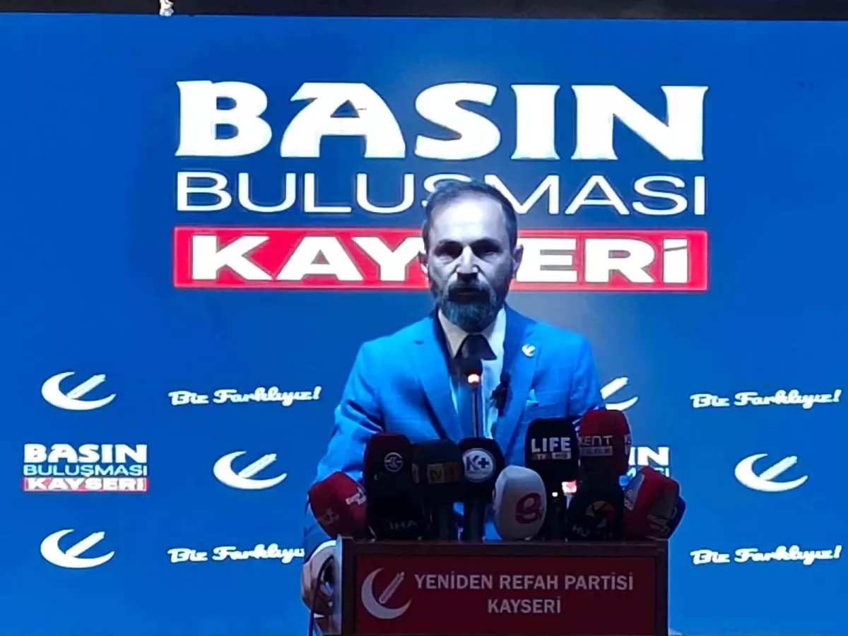 Yeniden Refah Partisi Kayseri&apos;de Ana Muhalefet Konumuna Geldi