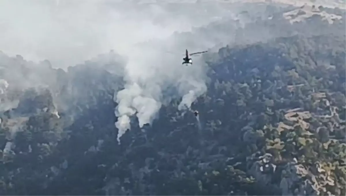 Amasya'da Orman Yangını 16 Saat Sonra Kontrol Altına Alındı