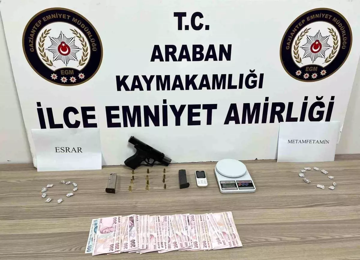 Gaziantep'te Uyuşturucu Operasyonu: 1 Gözaltı