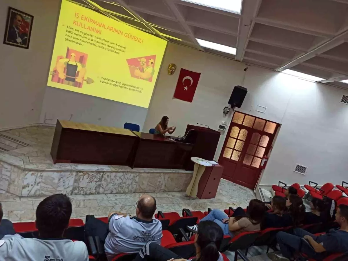 Aydın Devlet Hastanesi'nde Yeni Personele İş Sağlığı ve Güvenliği Eğitimi