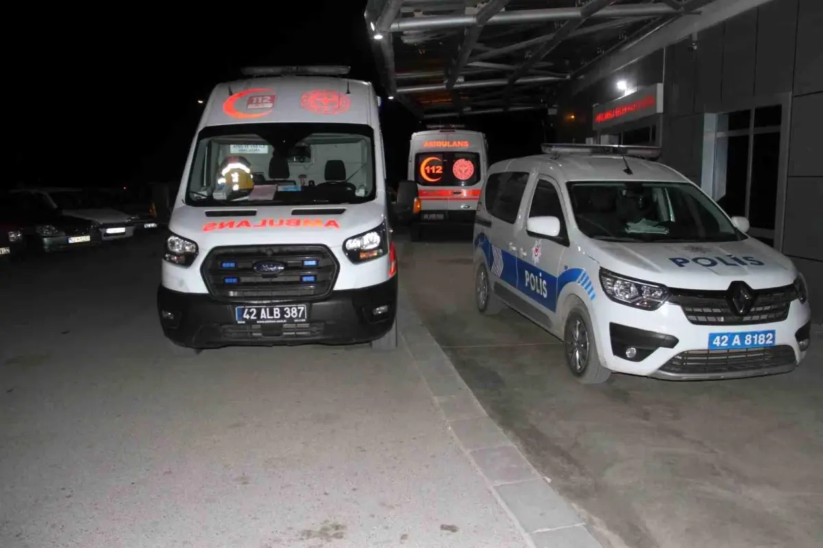 Beyşehir'de Bıçaklı Saldırı: Bir Kişi Yaralandı