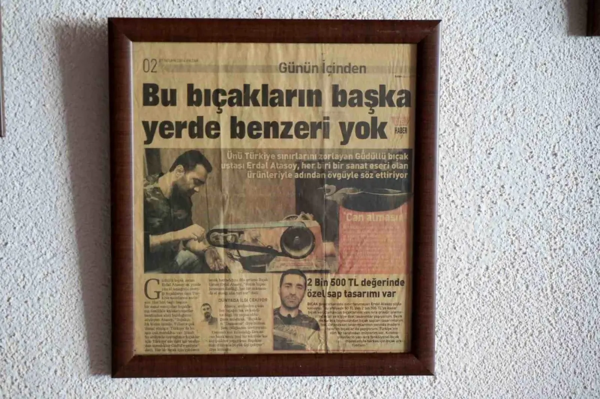 Erdal Atasoy: Geleneksel Bıçak Sanatını Yaşatıyor