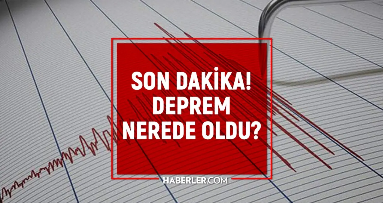 Elazığ deprem mi oldu SON DAKİKA? Elazığ deprem şiddeti kaç 29 Ağustos Pazar?