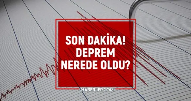 Elazığ deprem mi oldu SON DAKİKA? Elazığ deprem şiddeti kaç 29 Ağustos Pazar?