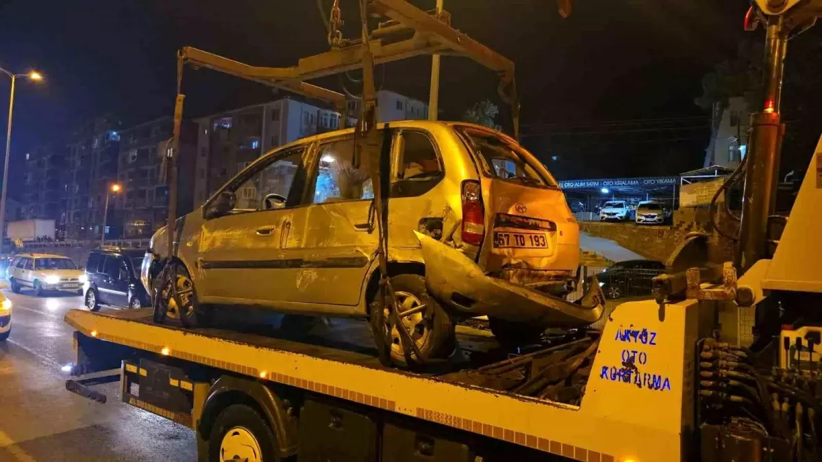 Zonguldak'ta Trafik Kazası: İki Yaralı