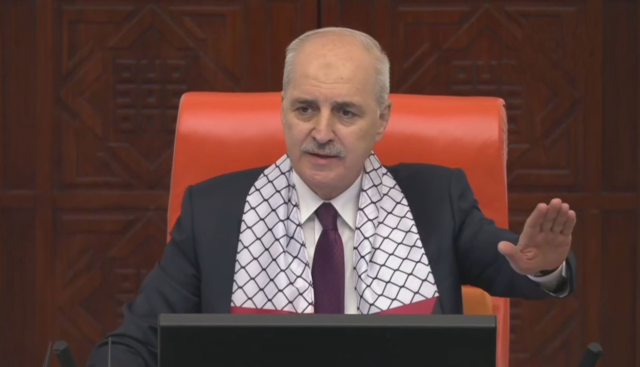 Tension rose during the Gaza session! We saw Kurtulmuş this angry for the first time: Sit down where you are