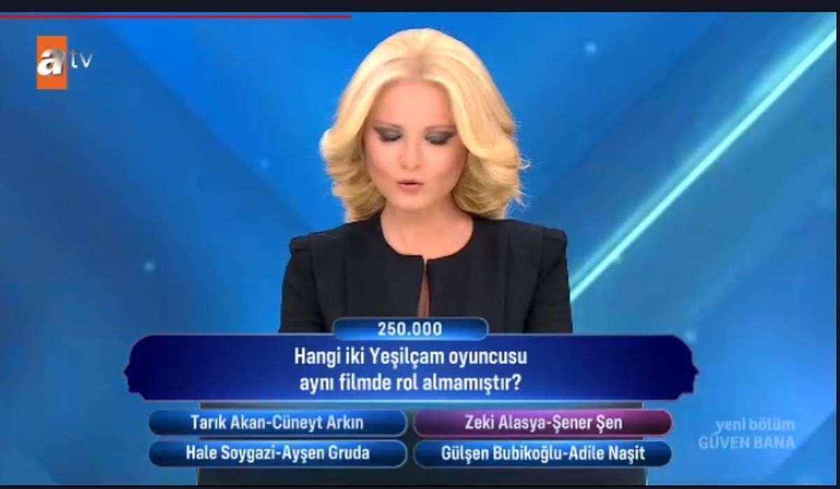 Hangi iki Yeşilçam oyuncusu aynı filmde rol almamıştır?