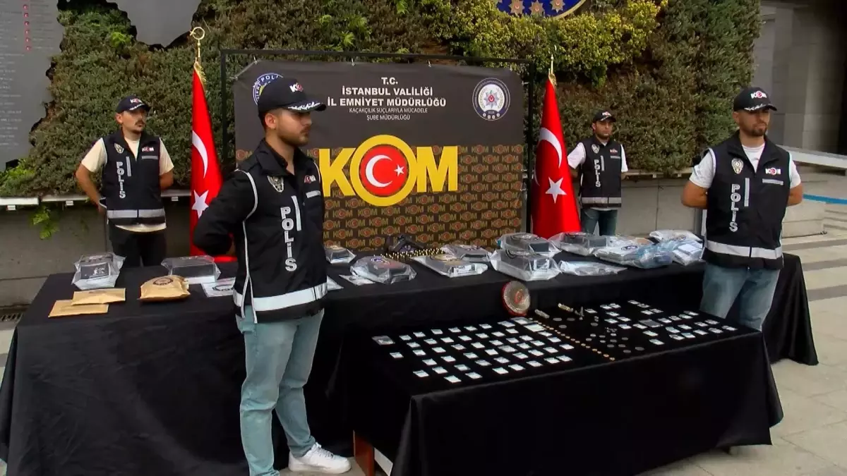 İstanbul'da Kaçak Pırlanta Operasyonu: 43 Şüpheli Gözaltına Alındı