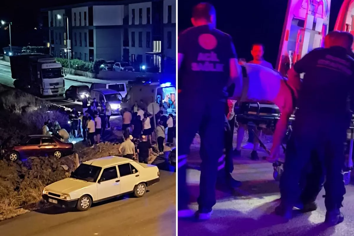 Kayınpeder, damadından çaldığı araçla tarlaya uçtu