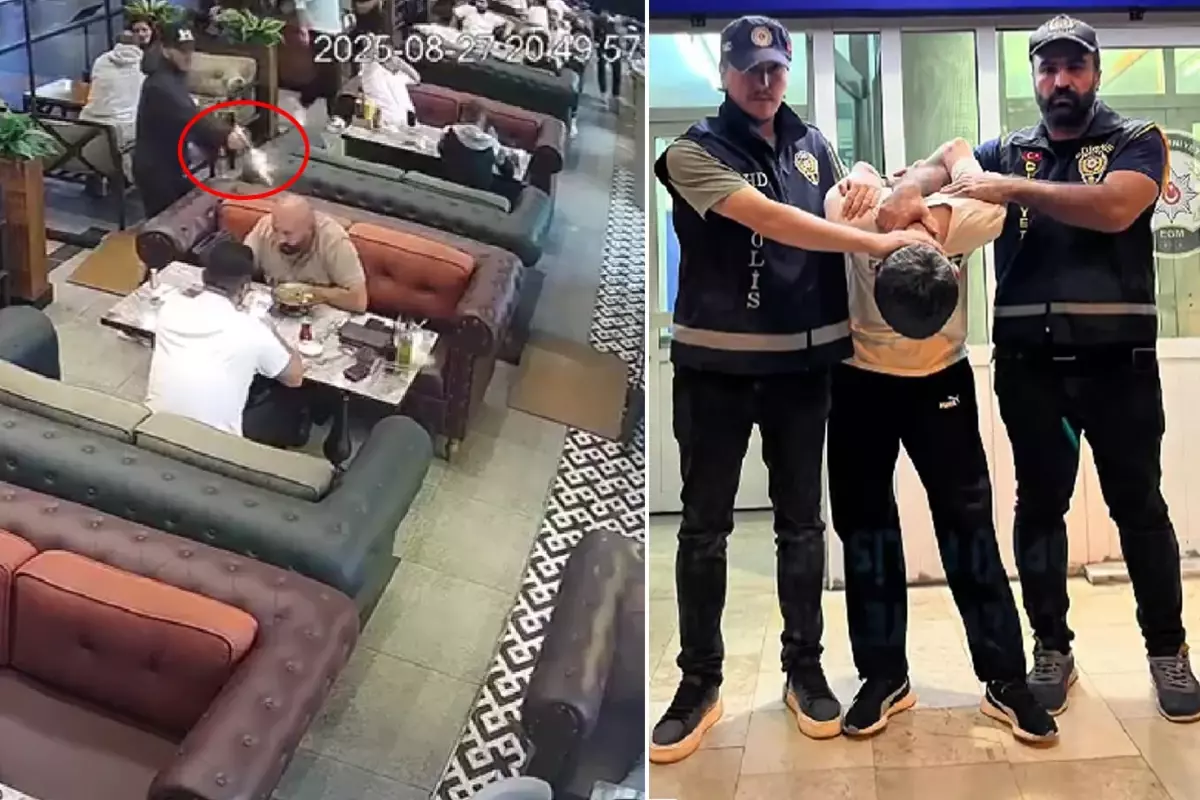 Kulüp başkanını kafede yemek yerken öldüren şüpheli yakalandı