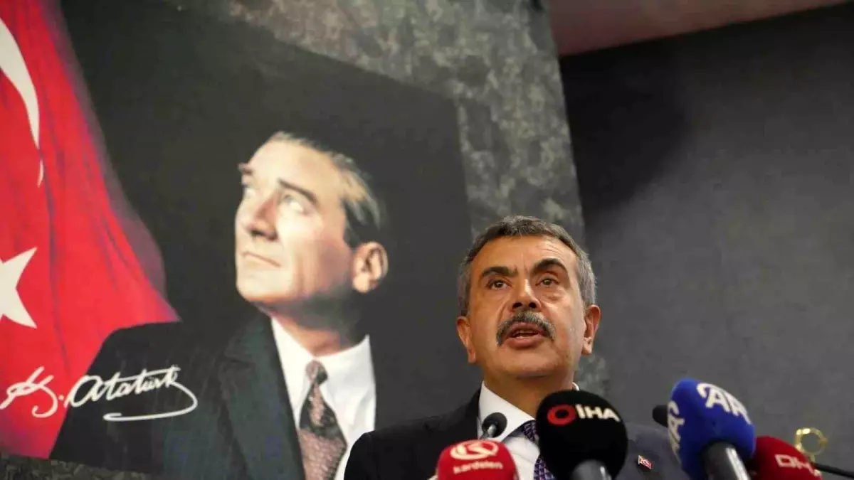Milli Eğitim Bakanı Tekin, öğretmenlere hitap etti Açıklaması