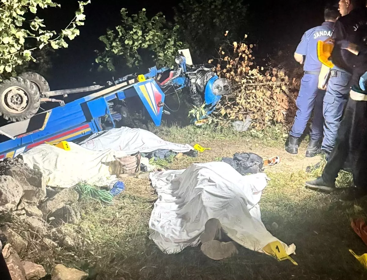 Ordu'da Tarım Aracı Kazası: 4 Kişi Hayatını Kaybetti, 3 Kişi Ağır Yaralı