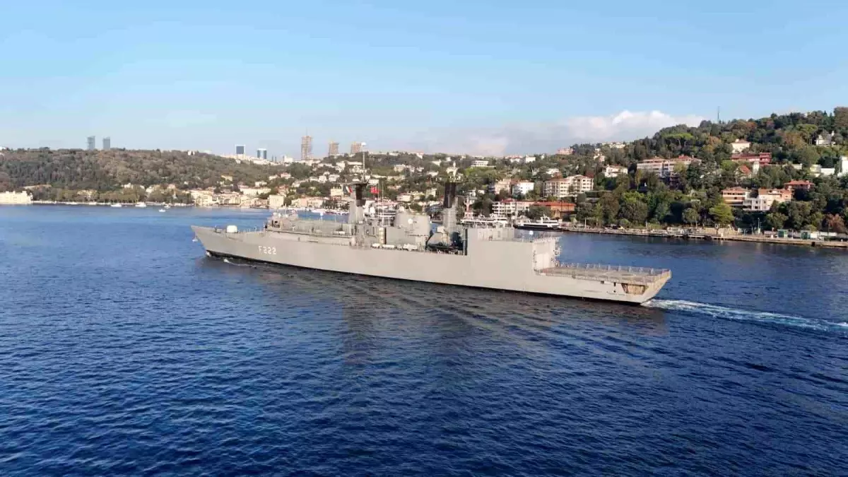 Romanya Firkateyni 'Regina Maria' NATO Sea Guardian 2025 Görev Gücü Komuta Gemisi Olarak Akdeniz'e İniyor