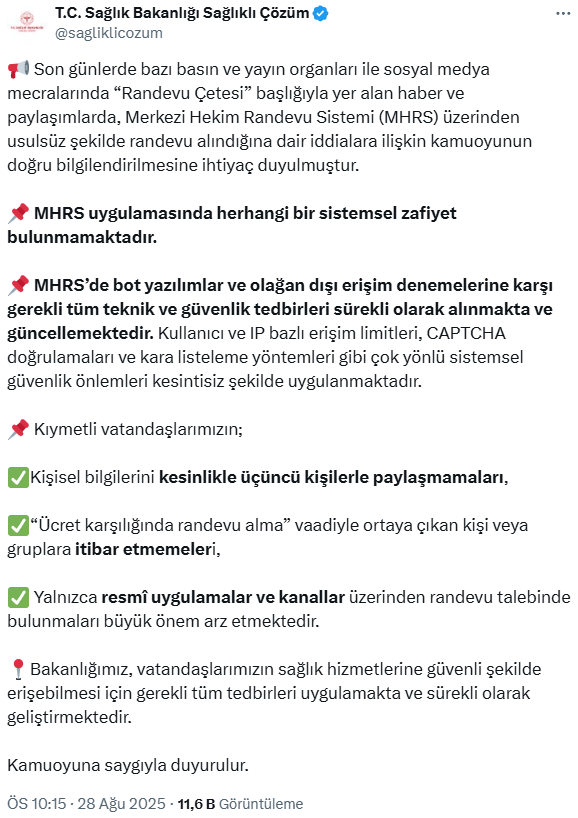 saglik bakanligi ndan usulsuz randevu iddialarina 18991717 2924 m