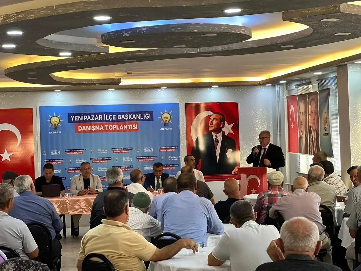 Yenipazar'da AK Parti Danışma Toplantısı gerçekleştirildi